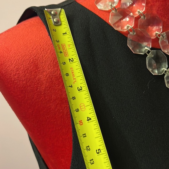 Black Fringe Cabi Dress - Picture 9 of 11